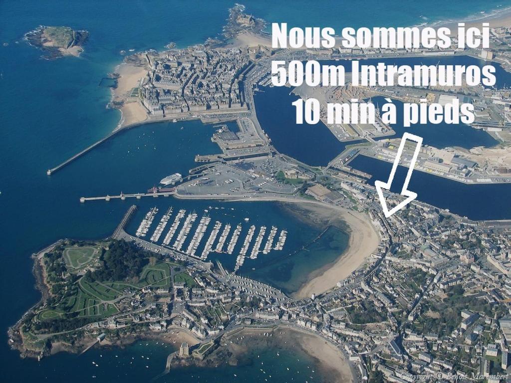 L'Atelier - Plage A 50M Et Remparts A 500M Saint-Malo Exteriér fotografie